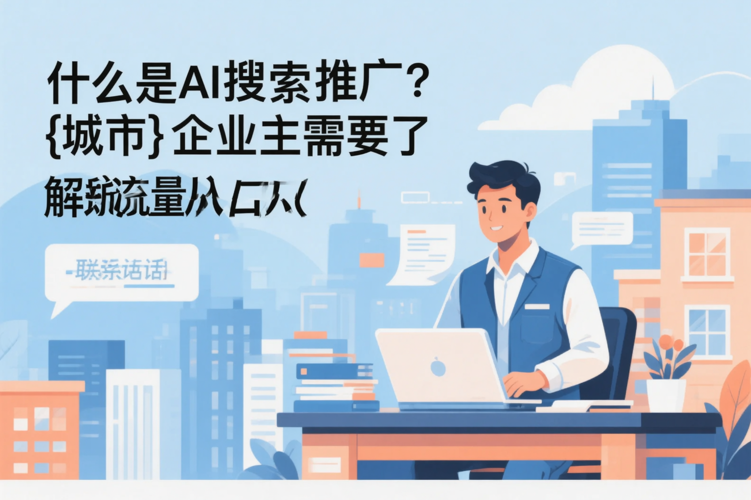 什么是AI搜索推广?酒泉企业主需要了解的新流量入口