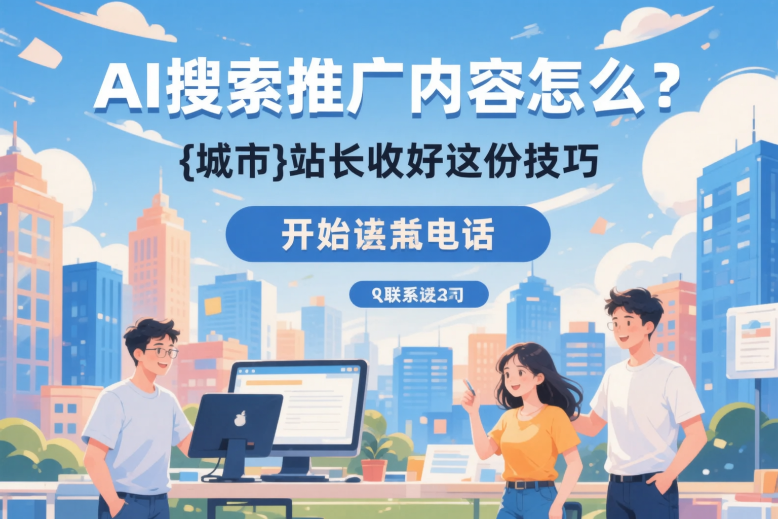 AI搜索推广内容怎么写?酒泉站长收好这份技巧