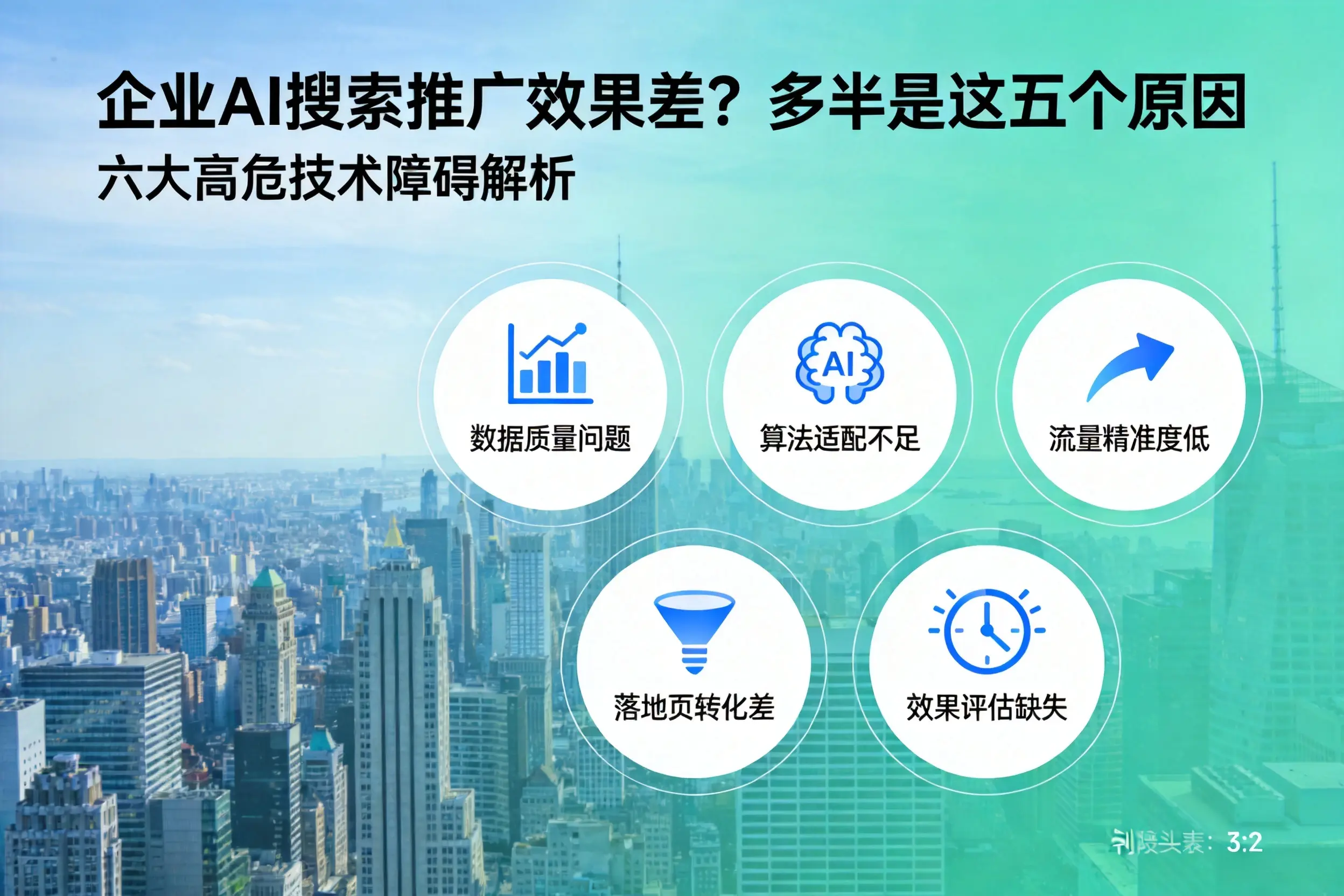 酒泉企业AI搜索推广效果差？多半是这五个原因