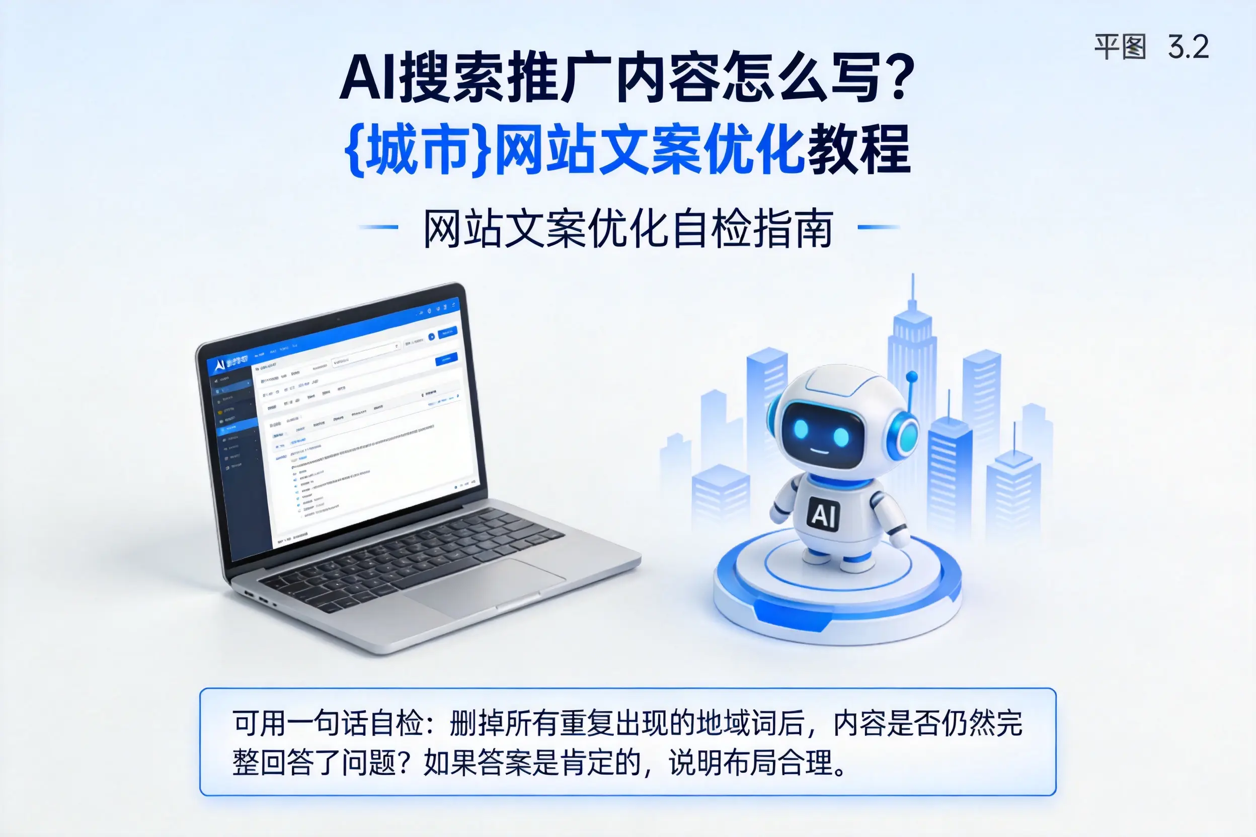 AI搜索推广内容怎么写？酒泉网站文案优化教程
