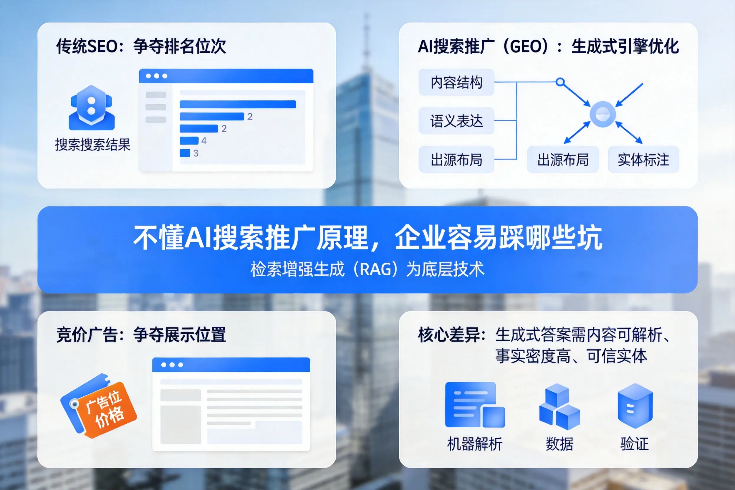 不懂AI搜索推广原理,酒泉企业容易踩哪些坑