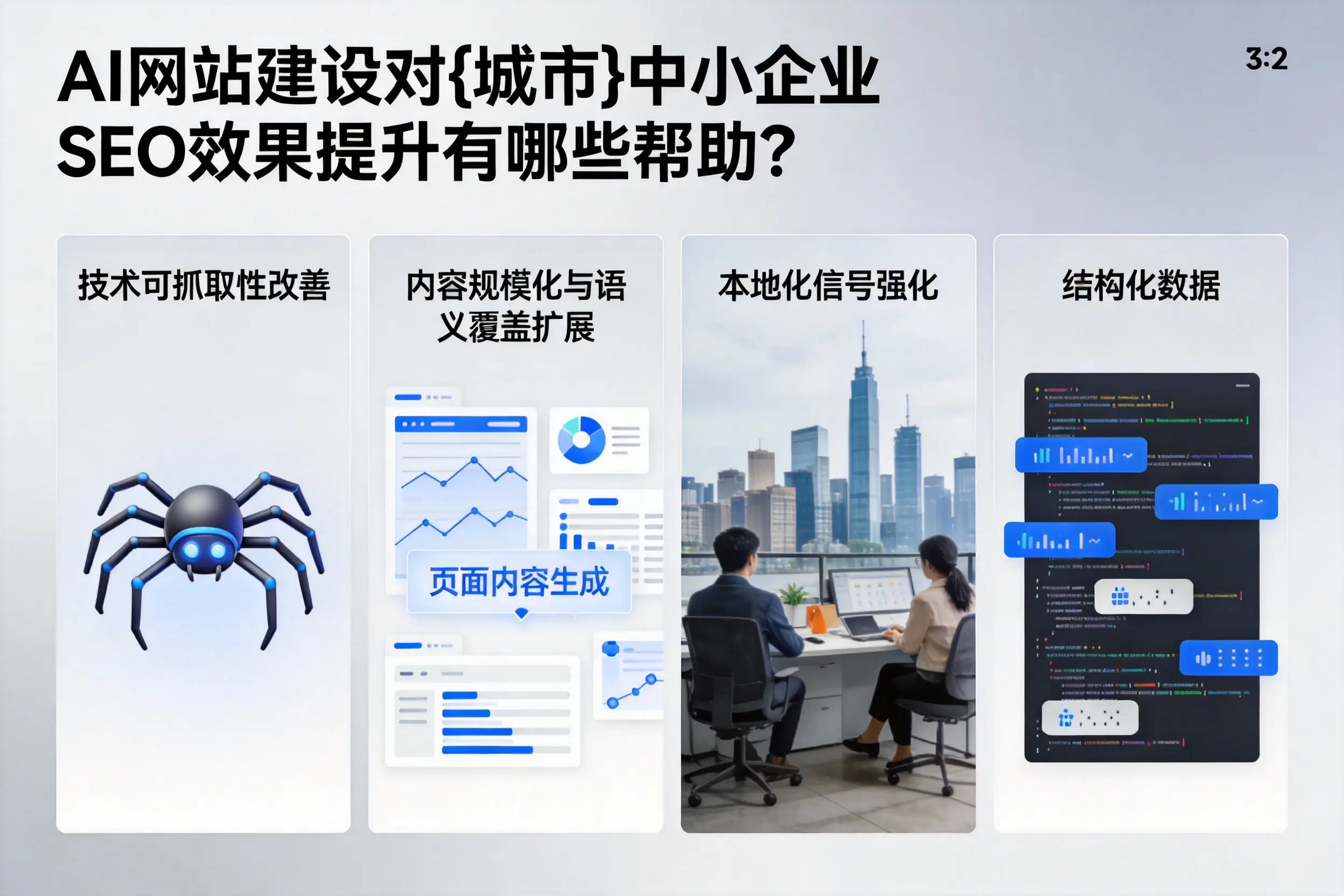 AI网站建设对酒泉中小企业SEO效果提升有哪些帮助?