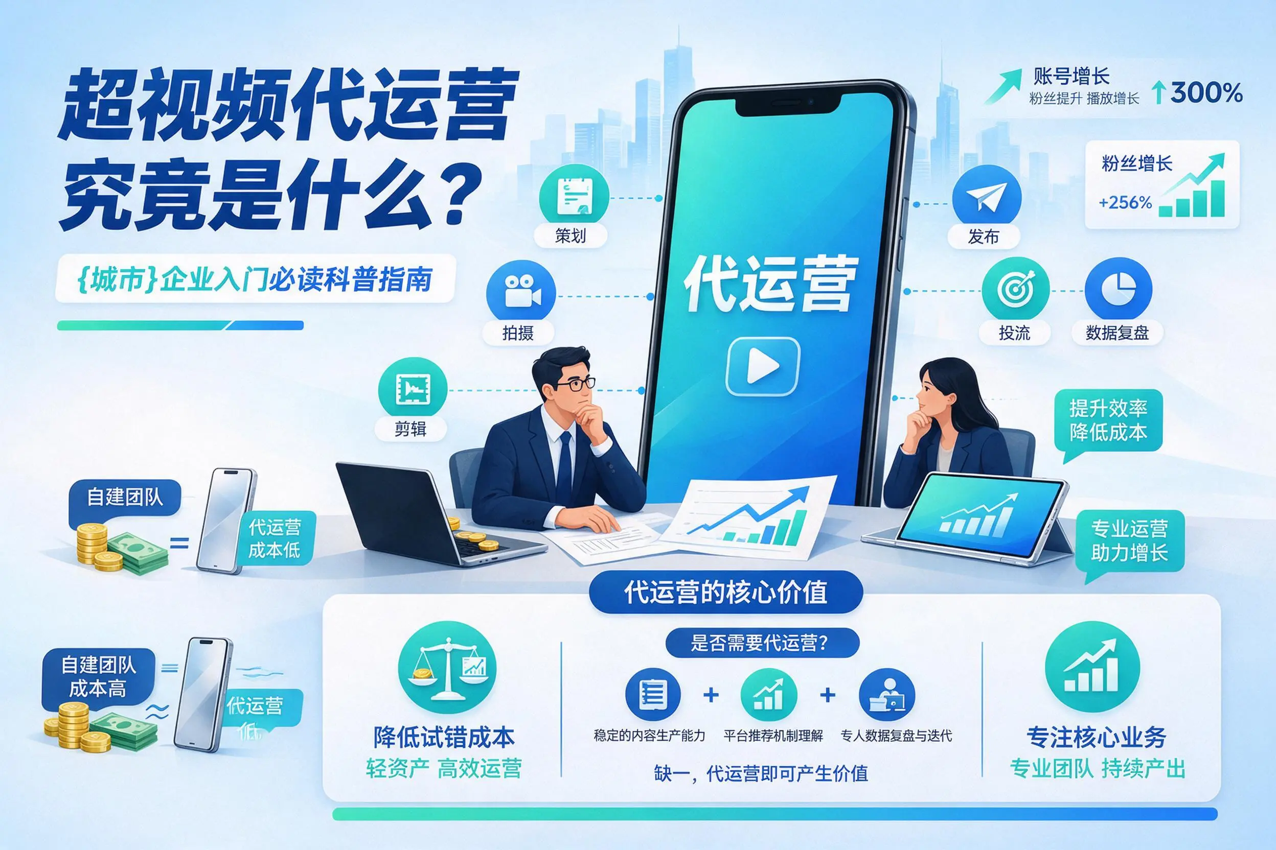 短视频代运营究竟是什么？酒泉企业入门必读科普指南