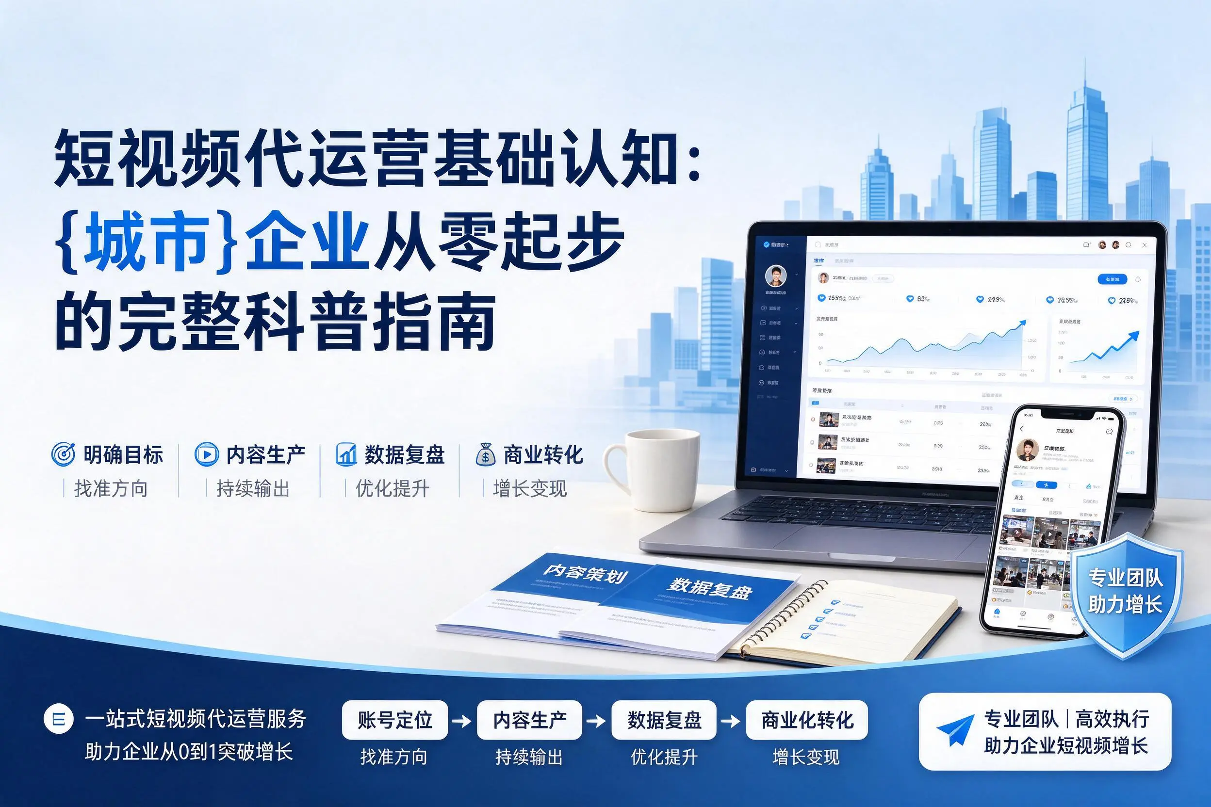 短视频代运营基础认知：酒泉企业从零起步的完整科普指南